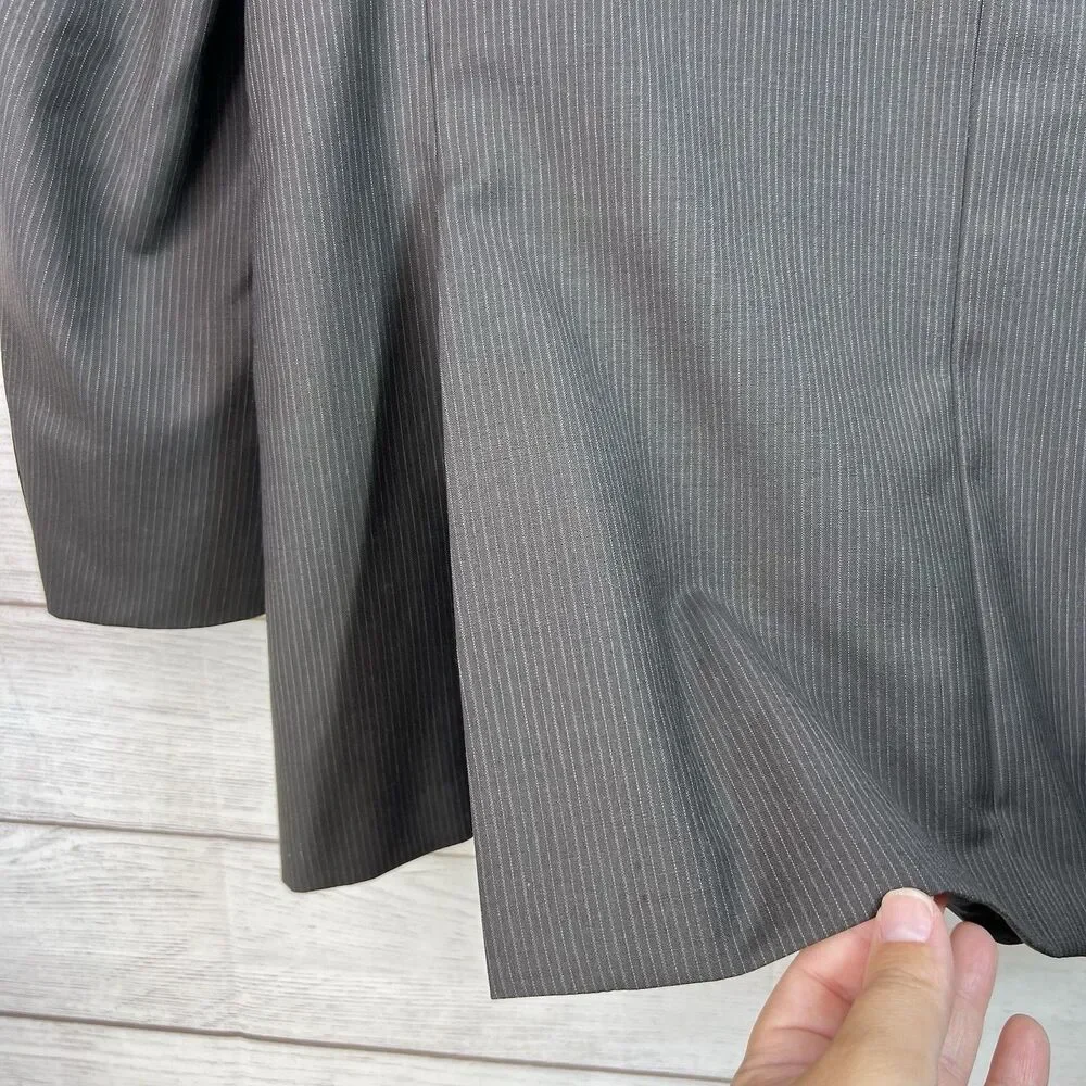 BURBERRY London Blazer Mens Sz 40R 100% Wool USA Woven Sport Coat Preppy Luxury
